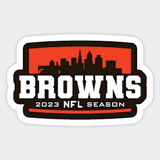 2023 Browns Sticker